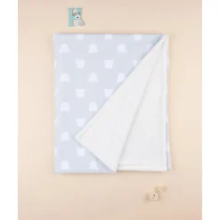 Manta de Cama de Forro Polar Niño Azul*Prenatal Hot