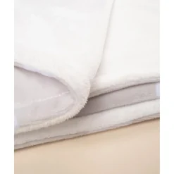 Manta de Cama de Forro Polar Unisex Gris*Prenatal Discount