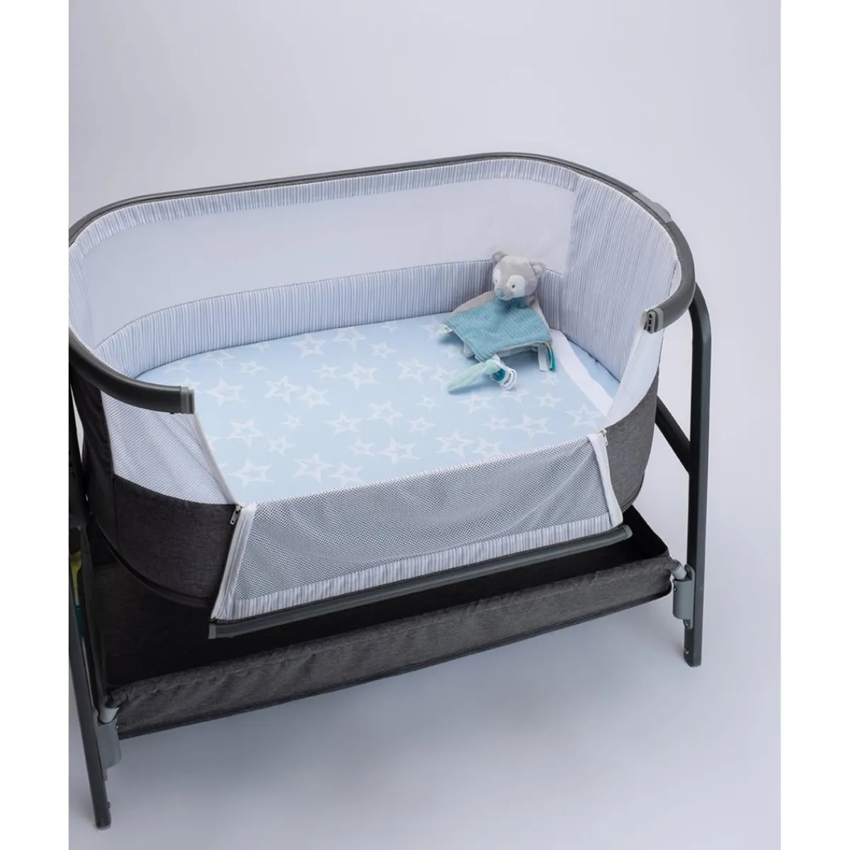 Online Manta de Cuna Azul con Estrellas Ropa De Cama·Sábanas Y Mantas|Recién Nacido·Ropa De Cama