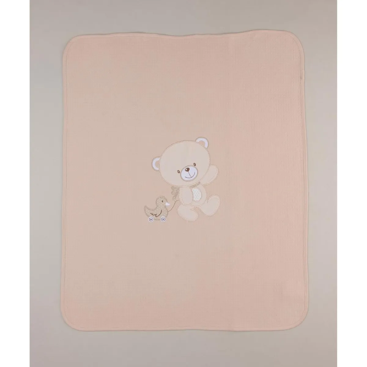 Outlet Manta de cuna con osito bordado Ropa De Cama·Sábanas Y Mantas|Recién Nacido·Ropa De Cama