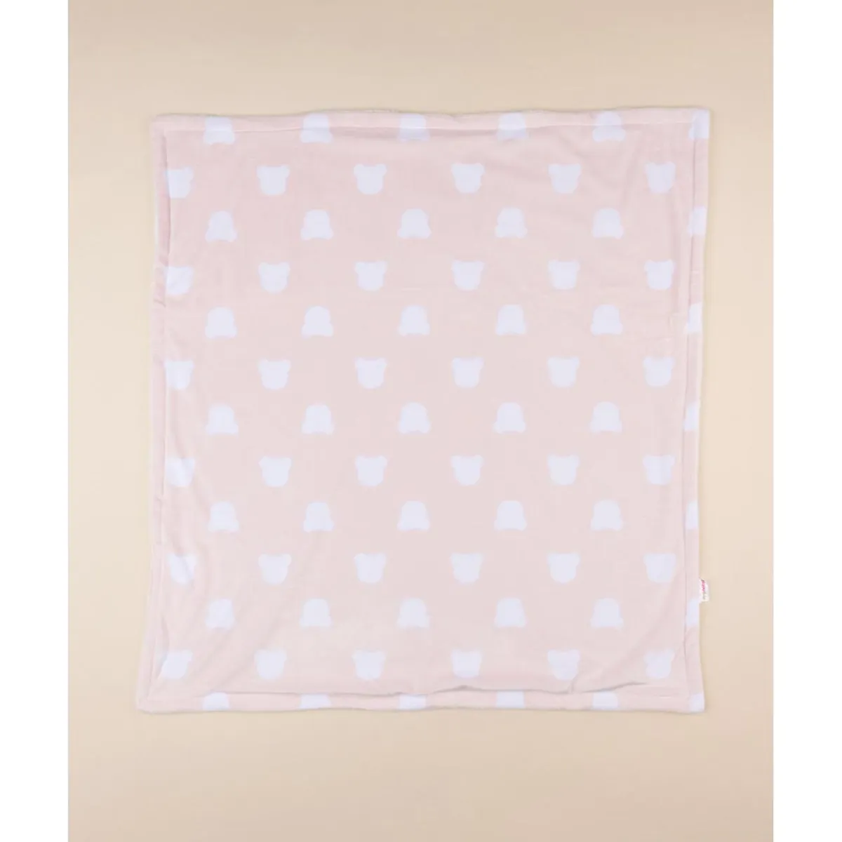 Manta de Cuna de Forro Polar Niña Rosa*Prenatal New