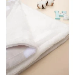 Manta de Cuna de Forro Polar Unisex Gris*Prenatal Discount