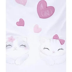 Outlet Manta de cuna para niña "Gatitos" Ropa De Cama·Sábanas Y Mantas|Recién Nacido·Ropa De Cama