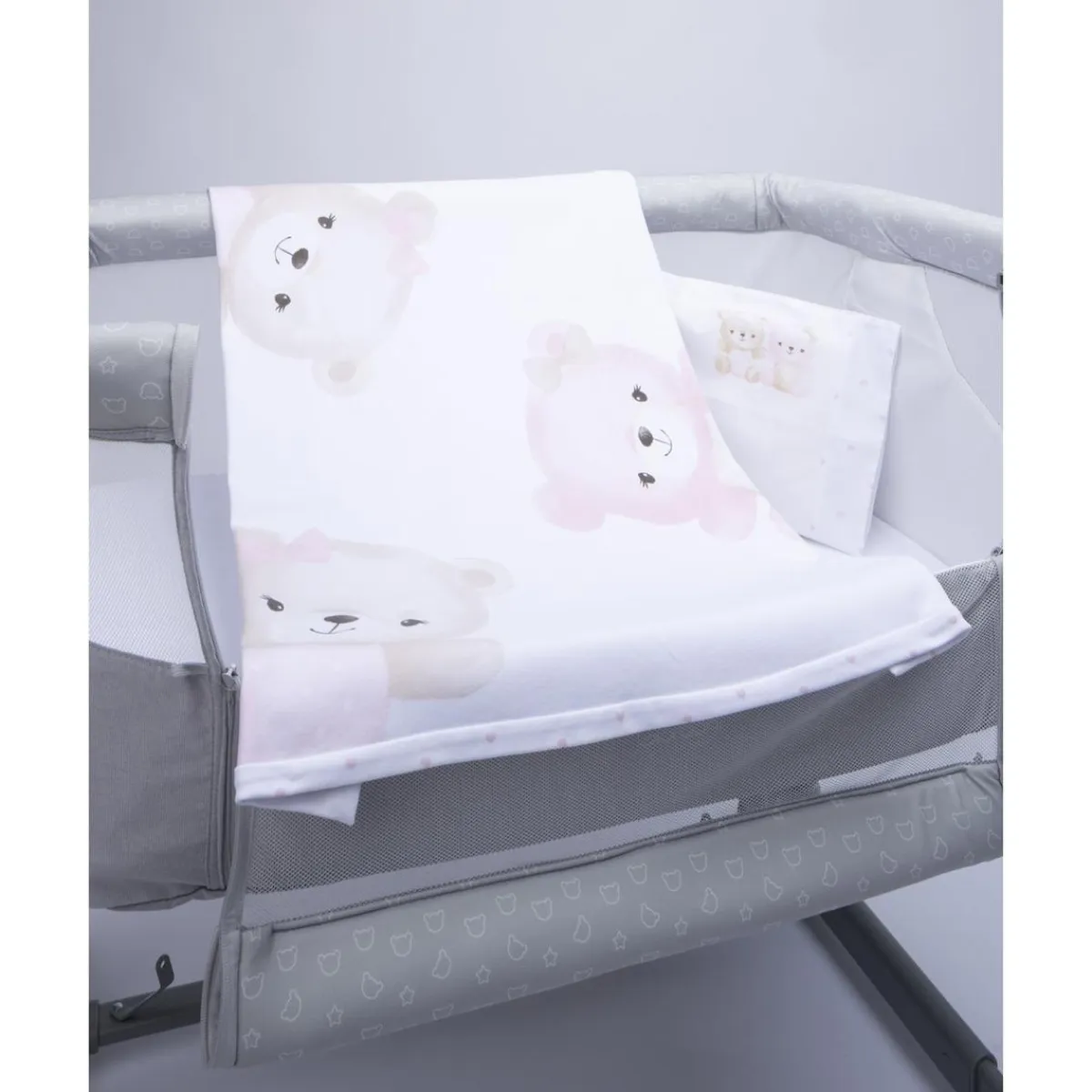 Hot Manta de Verano para Cuna con Ositos (Niña) Ropa De Cama·Sábanas Y Mantas|Recién Nacido·Ropa De Cama