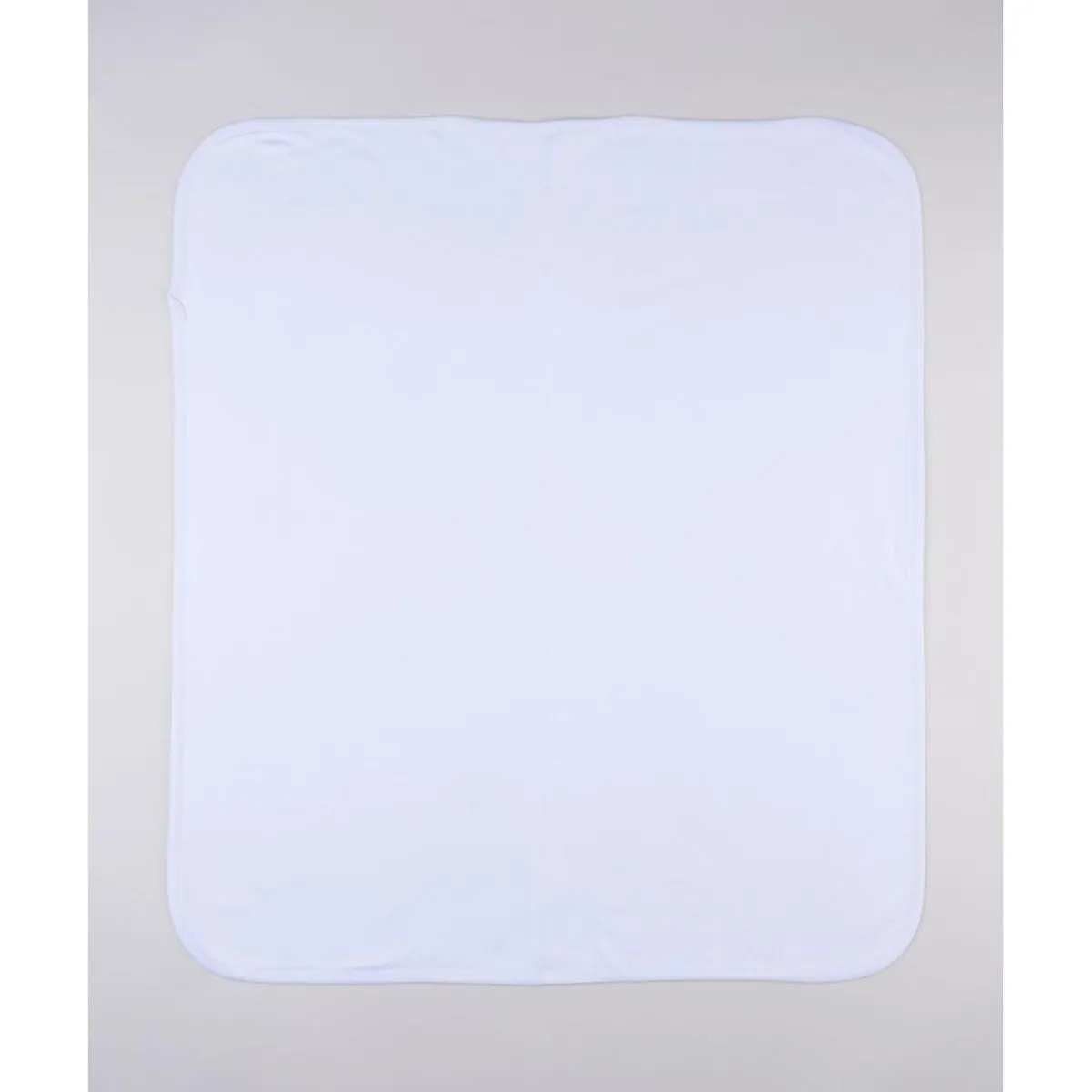 Manta interlock blanca con ositos para recién nacido*Prenatal Sale