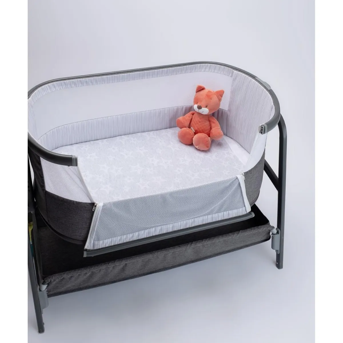 Outlet Manta Universal para Cuna Gris con Estrellas Ropa De Cama·Sábanas Y Mantas|Recién Nacido·Ropa De Cama