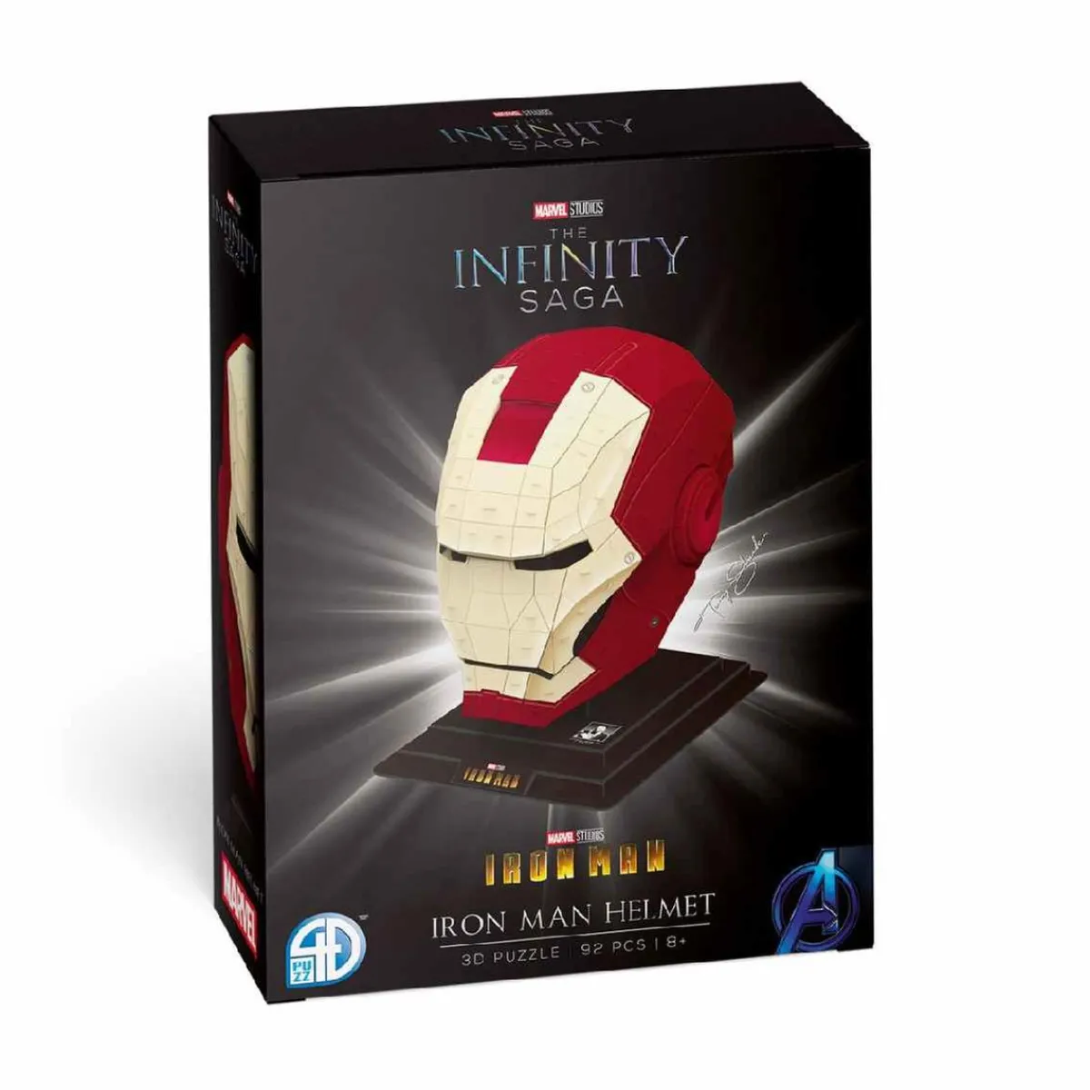 Hot Marvel - Puzzle 3D casco Iron Man Friki Zone|Juegos Y Puzzles