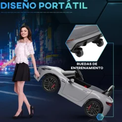 Maserati Gran Turismo Folgore eléctrico Gris*AIYAPLAY New