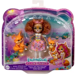 - Enchantimals - Muñeca Fiesta Encantada con Accesorios ㅤ*MATTEL Clearance