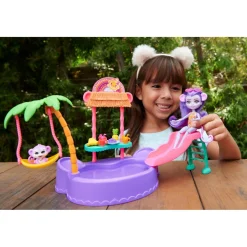 - Enchantimals - Piscina infantil con tobogán y figuras ㅤ*MATTEL Discount