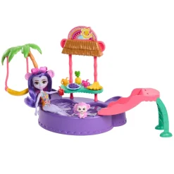 - Enchantimals - Piscina infantil con tobogán y figuras ㅤ*MATTEL Discount