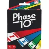 - Juego de cartas Phase 10 inspirado en Rummy para fases familiares ㅤ*MATTEL Hot