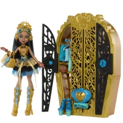 - Monster High - Muñeca Skulltimate Cleo con armario y accesorios*MATTEL Discount