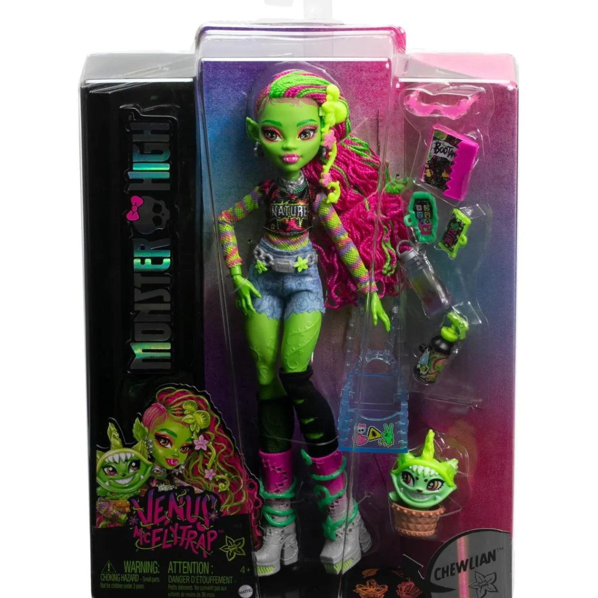 - Monster High - Muñeca Venus con accesorios Muñecas