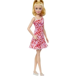 - Muñeca Barbie Fashionista con vestido rosa y accesorios ㅤ*MATTEL Hot