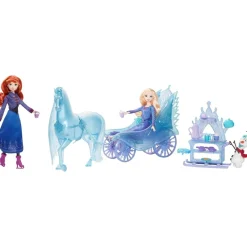 - Muñeca Frozen Elsa y Nokk con carruaje Muñecas