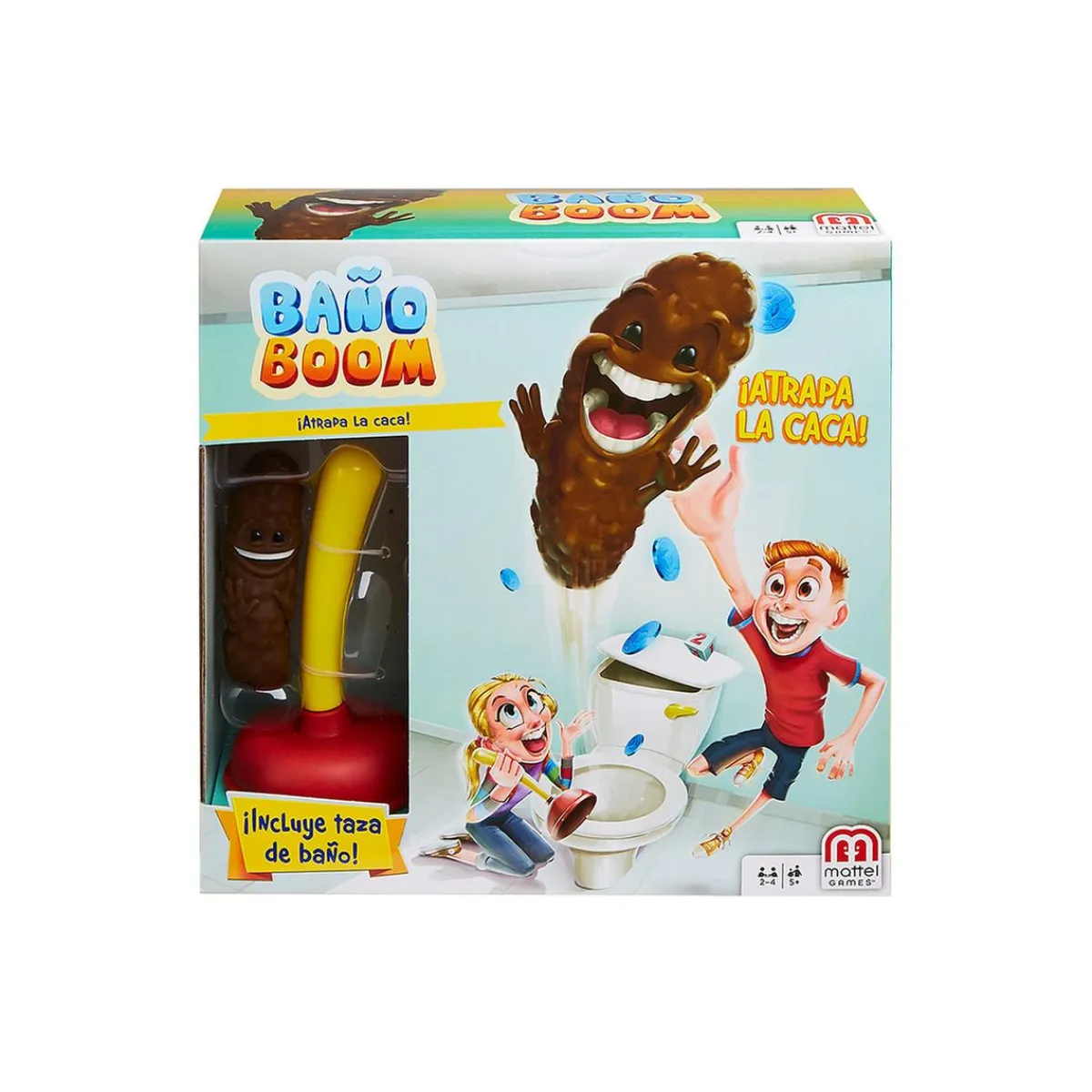 Mattel Games - Baño Boom - Juego de Mesa*MATTEL ESPANA Best