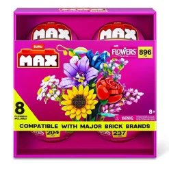 MAX - Pack 4 Cápsulas Flowers Juguetes De Construcción