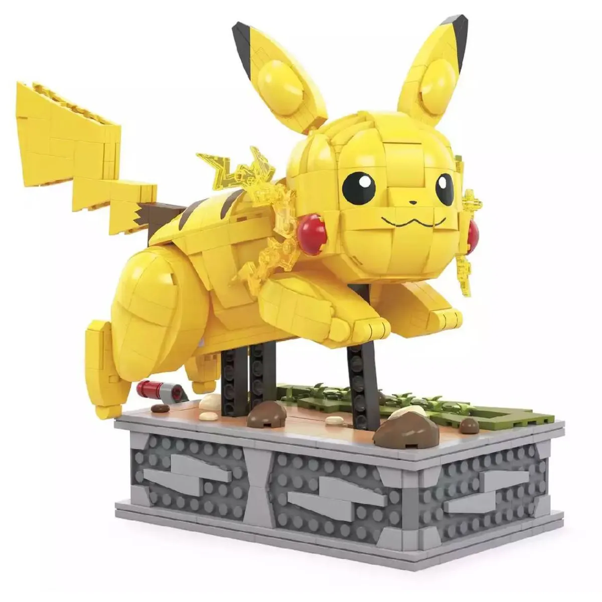 MEGA Pokémon - Juego de construcción Pikachu en movimiento*MATTEL New