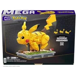 MEGA Pokémon - Juego de construcción Pikachu en movimiento*MATTEL New
