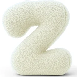 - Almohada Infantil con Forma de Letra “Z” Color Crema “Bearly Z”*MEOWBABY Best