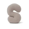 Sale - Almohada Infantil con Forma de Letra “S” Color Gris Claro “Bearly S” Descanso·Colchones Y Almohadas