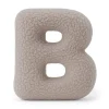 - Almohada Infantil con Forma de Letra “B” Color Gris Claro “Bearly B”*MEOWBABY Sale