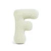 Hot - Almohada Infantil con Forma de Letra “F” Color Crema “Bearly F” Descanso·Colchones Y Almohadas