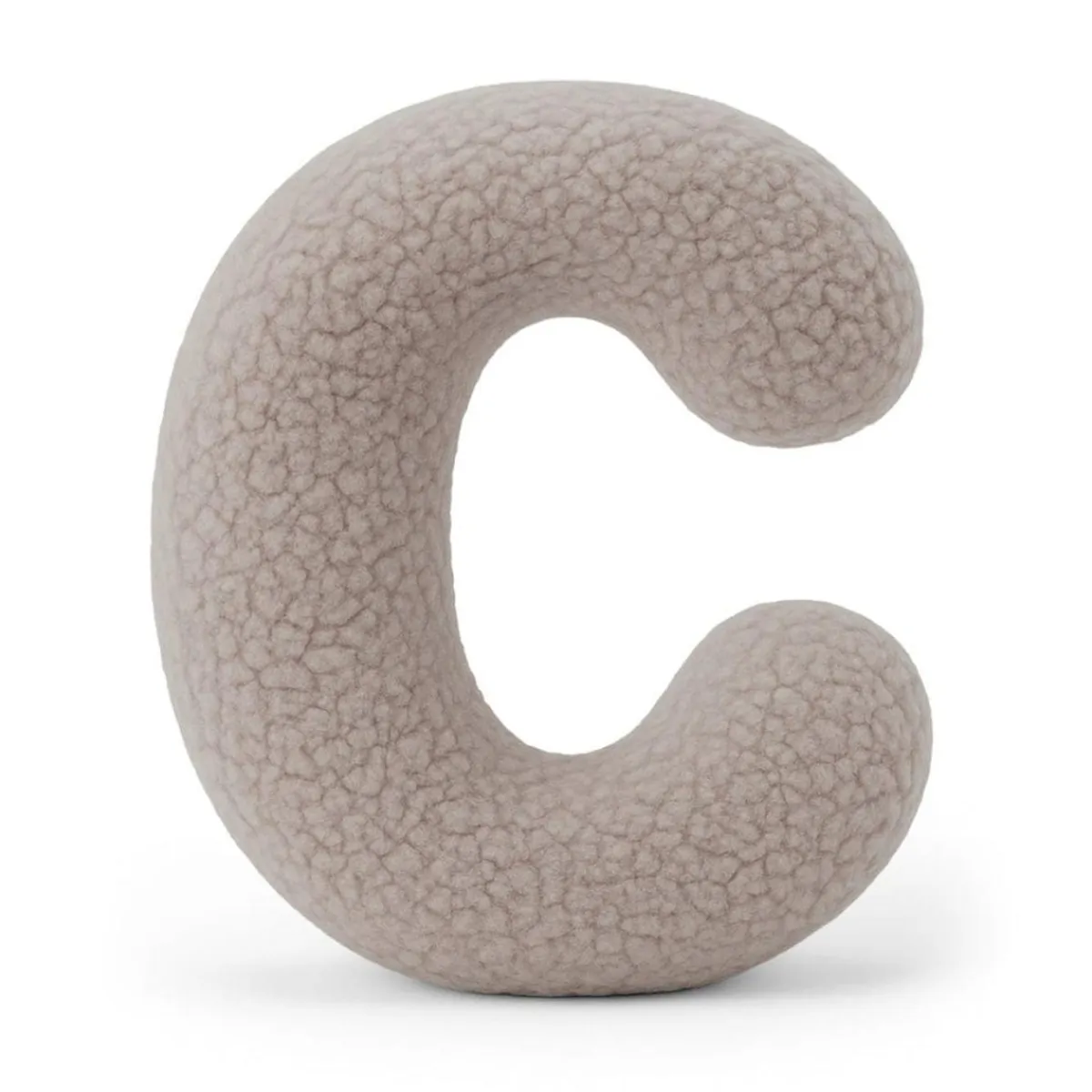 - Almohada Infantil con Forma de Letra “C” Color Gris Claro “Bearly C”*MEOWBABY Hot