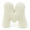 - Almohada Infantil con Forma de Letra “N” Color Crema “Bearly N”*MEOWBABY Online
