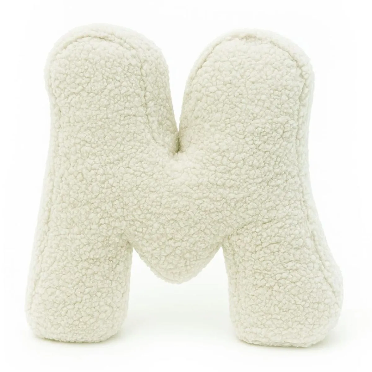 - Almohada Infantil con Forma de Letra “N” Color Crema “Bearly N”*MEOWBABY Online