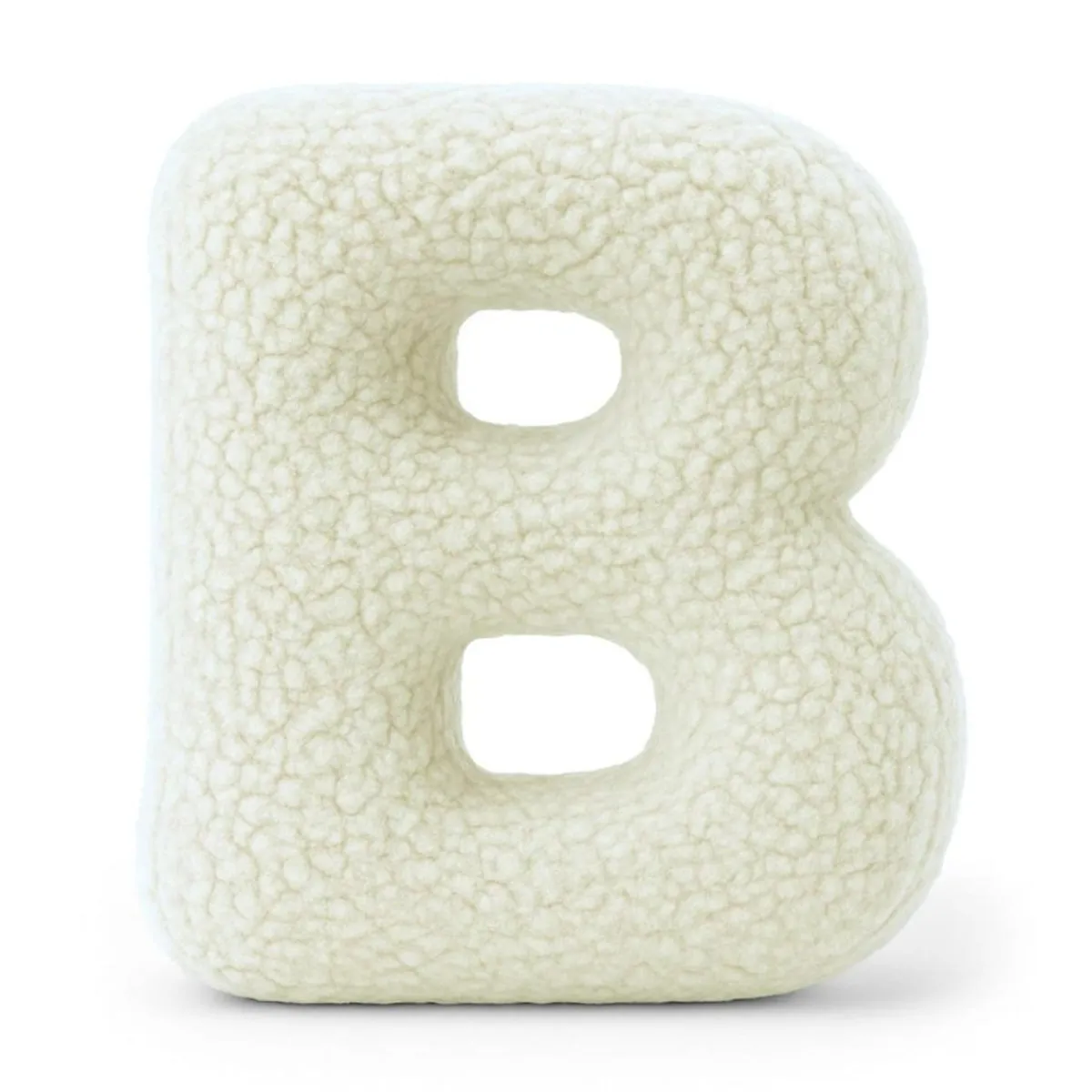 Online - Almohada Infantil con Forma de Letra “B” Color Crema “Bearly B” Descanso·Colchones Y Almohadas