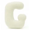 - Almohada Infantil con Forma de Letra “G” Color Crema “Bearly G”*MEOWBABY Best