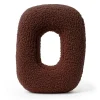 Online - Almohada Infantil con Forma de Letra “O” Color Marrón Oscuro “Bearly O” Descanso·Colchones Y Almohadas