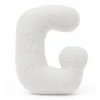 - Almohada Infantil con Forma de Letra “G” Color Blanco Roto “Bearly G”*MEOWBABY Hot