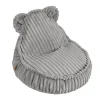 - Churros Sako Bag Teddy – Puf infantil en gris claro*MEOWBABY Discount