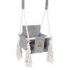Discount - Columpio Infantil de Interior Cuadrado Color Gris “Square Swing Grey” Entretenimiento·Hamacas Y Columpios