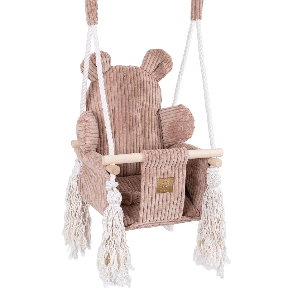 New - Columpio Interior “Bear Swing” para bebés Rosa Entretenimiento·Hamacas Y Columpios
