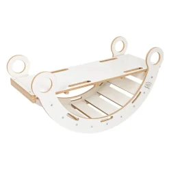 - Mecedora Infantil Blanca con Tobogán “Medium Dream Rocker White Wood”*MEOWBABY Clearance