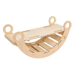 - Mecedora Infantil de Madera Natural con Tobogán “Medium Dream Rocker Classic”*MEOWBABY Clearance