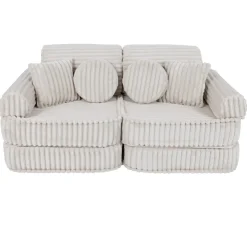 - Sofá Infantil Churros Pocket Plus Color Blanco Algodón Entretenimiento·Hamacas Y Columpios|Estilo De Vida