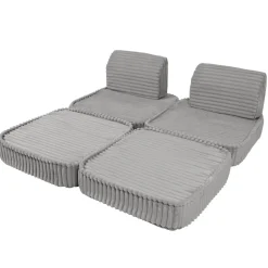 - Sofá Infantil Churros Pocket Basic Color Gris Jurassic*MEOWBABY Discount