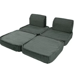 - Sofá Infantil Churros Pocket Basic Color Verde Pine Forest*MEOWBABY Online