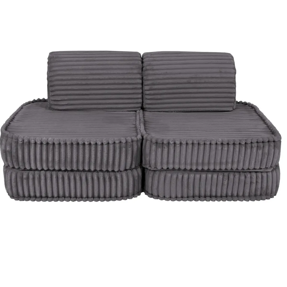 - Sofá Infantil Churros Pocket Basic Color Gris Moon Dust*MEOWBABY Sale