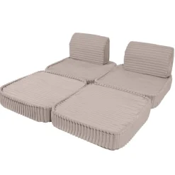 - Sofá Infantil Churros Pocket Basic Color Beige Pebble*MEOWBABY Sale