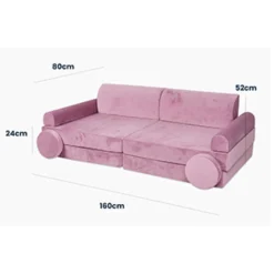 Clearance - Sofá Premium infantil rosa Entretenimiento·Hamacas Y Columpios|Estilo De Vida