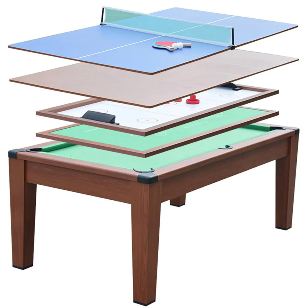 Best Mesa Multijuegos 5 en 1 Deportes|Futbolines