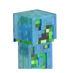 Minecraft - Figura articulada Creeper Nivel Diamante con accesorios ㅤ Figuras De Acción