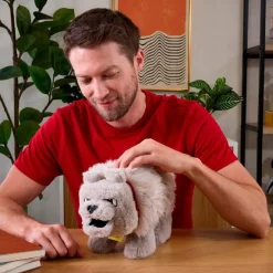 Outlet Minecraft - Peluche Dennis el lobo Figuras De Acción