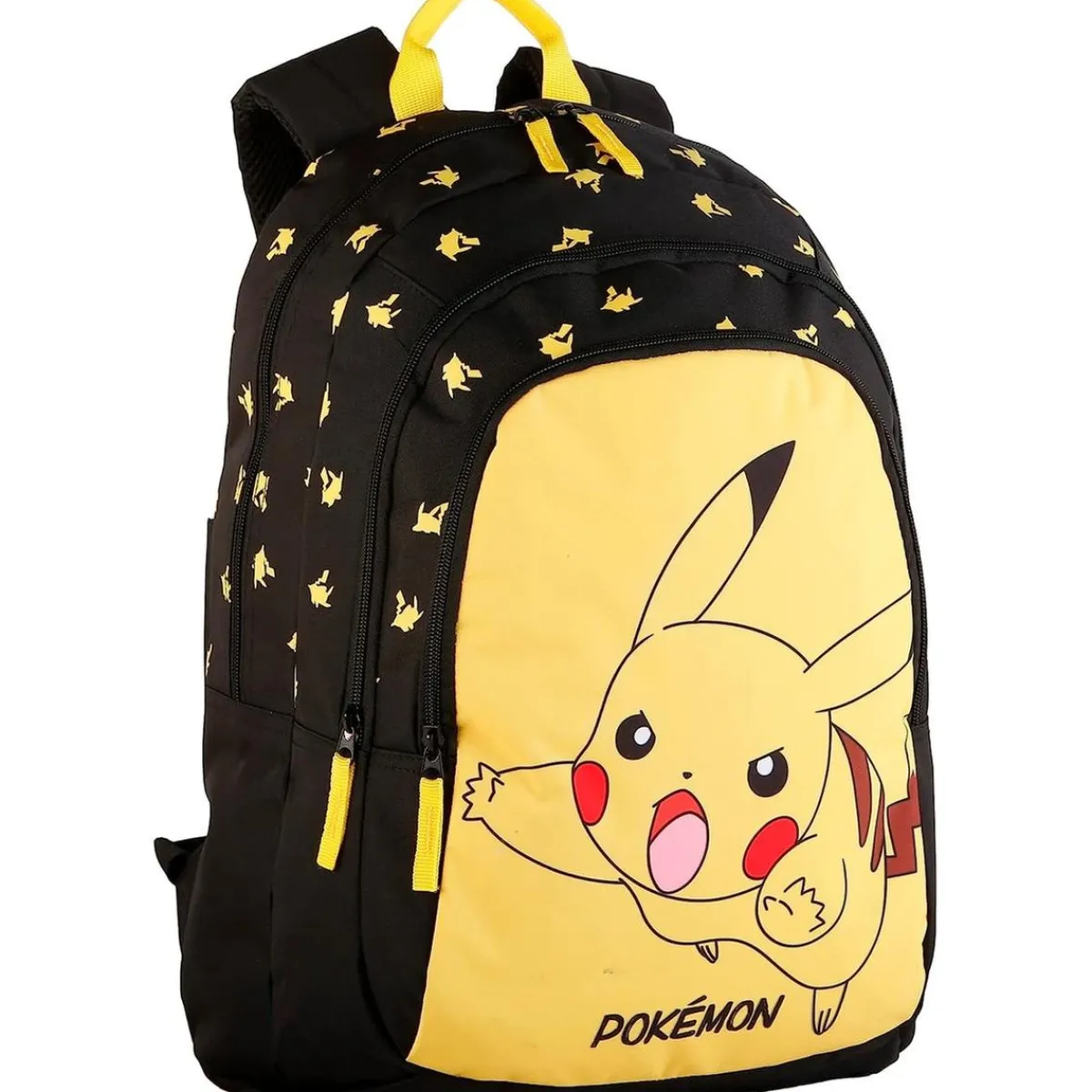 Minecraft - - Mochila escolar Pikachu adaptable, unisex, multicolor*POKEMON New